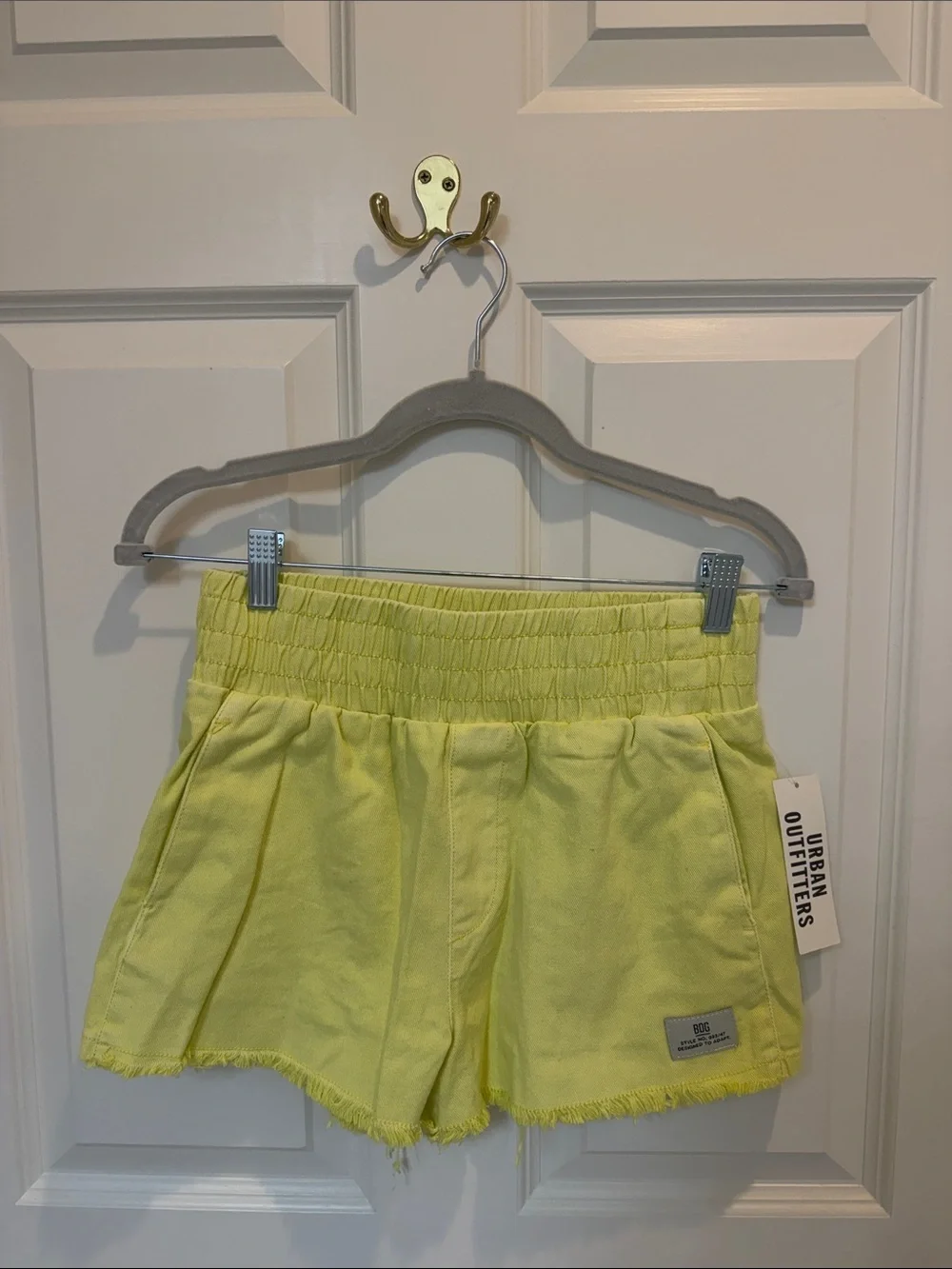 Urban Outfitters BDG Yellow Pull On Boxer Short